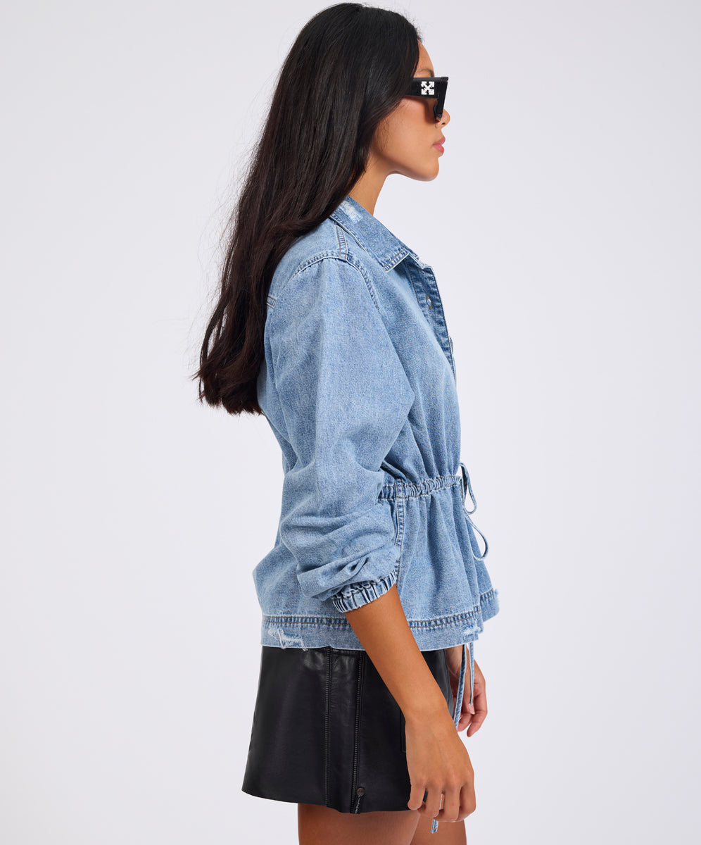 トップス HOLIDAY WASHED CHECK DRAWSTRINGS SHIRT The Sea Green Chelsen Stretch Gingham Dress Shirt – Ledbury