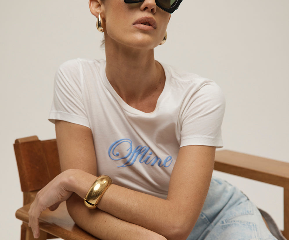 Starstruck Vixen High Waist Mini Denim Skirt - Beach Blue