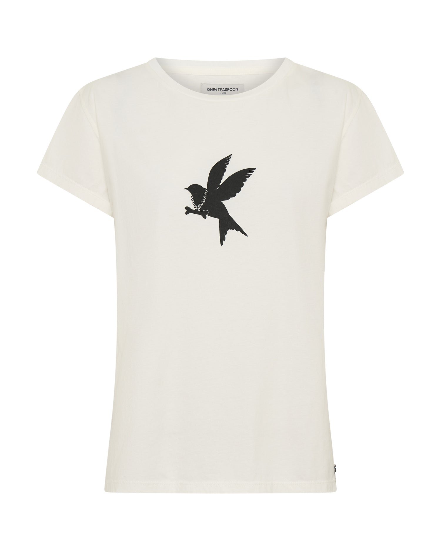 Last Stock Classic Bird Tee - White