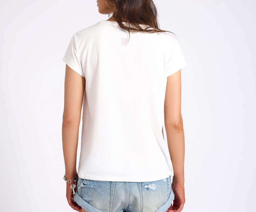 Classic Bird Tee - White