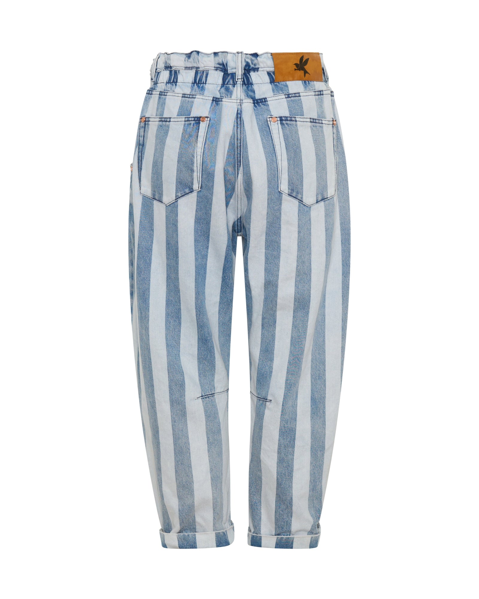 Outcasts Low Waist Drop Crotch Harem Denim Jeans - Beach Club