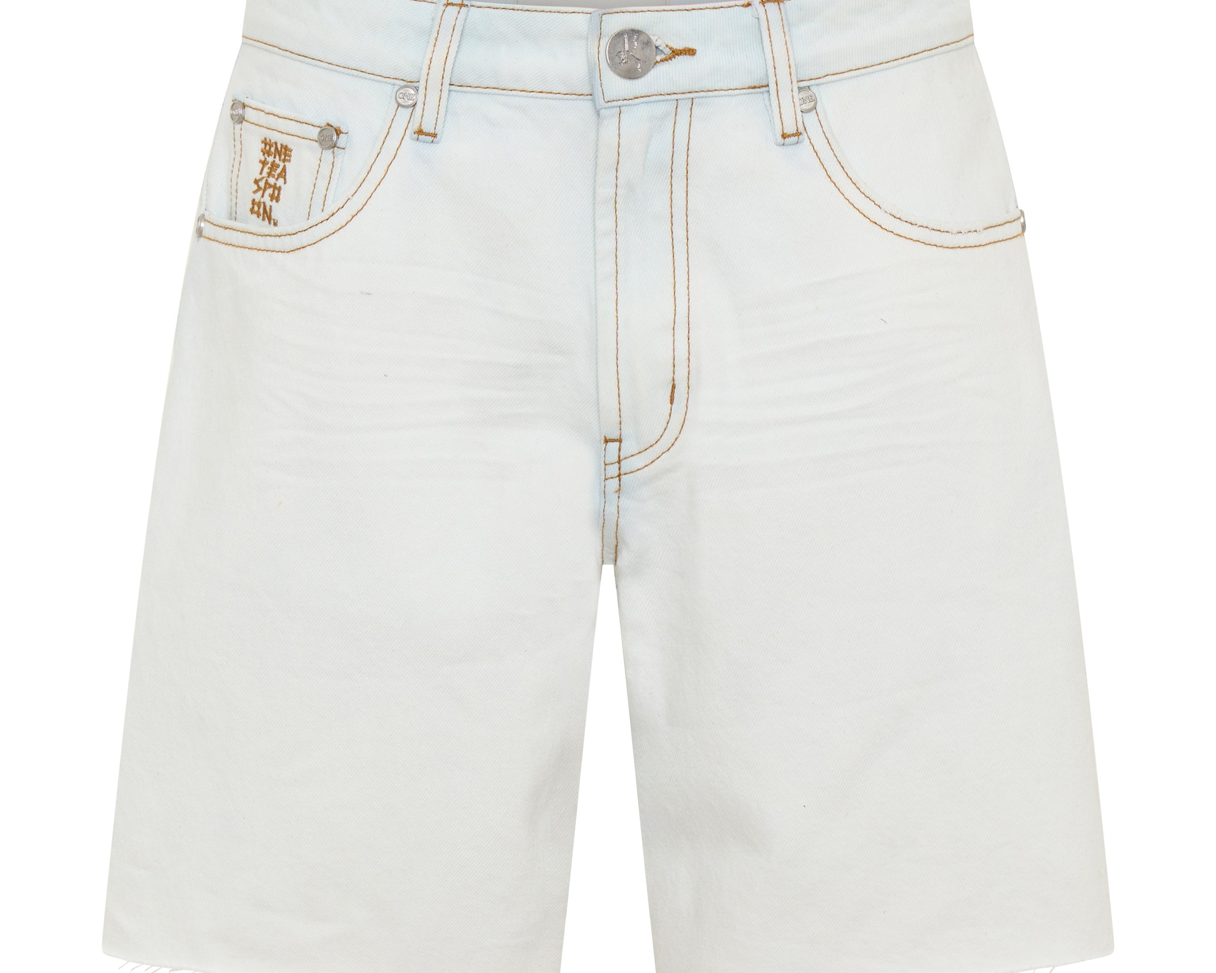 Jackson Mid Waist Wide Leg Shorts - Arctic Blue