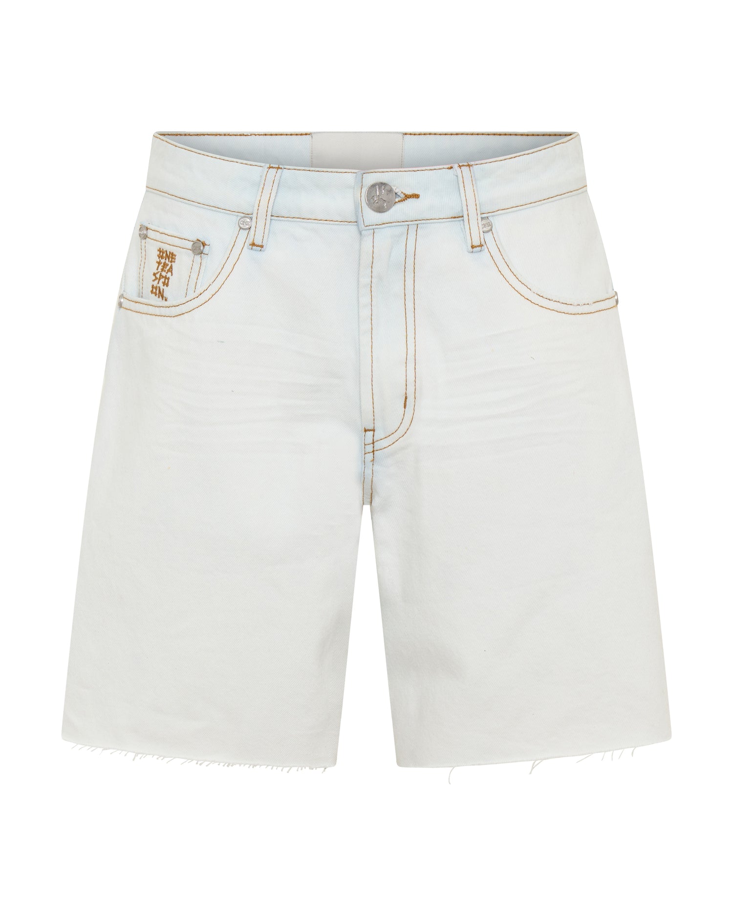 Jackson Mid Waist Wide Leg Shorts - Arctic Blue