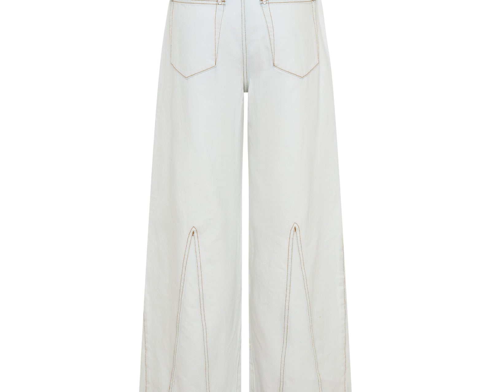 Cruisers Mid Waist Panel Bootcut Flare Denim Jeans - Arctic Blue