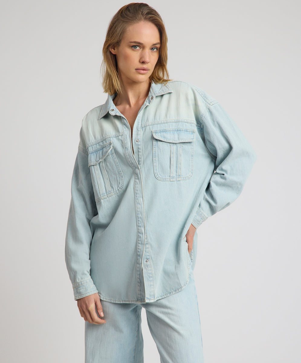新作 DAYDREAM Japan Denim BD Shirts M OVY 【公式通販】