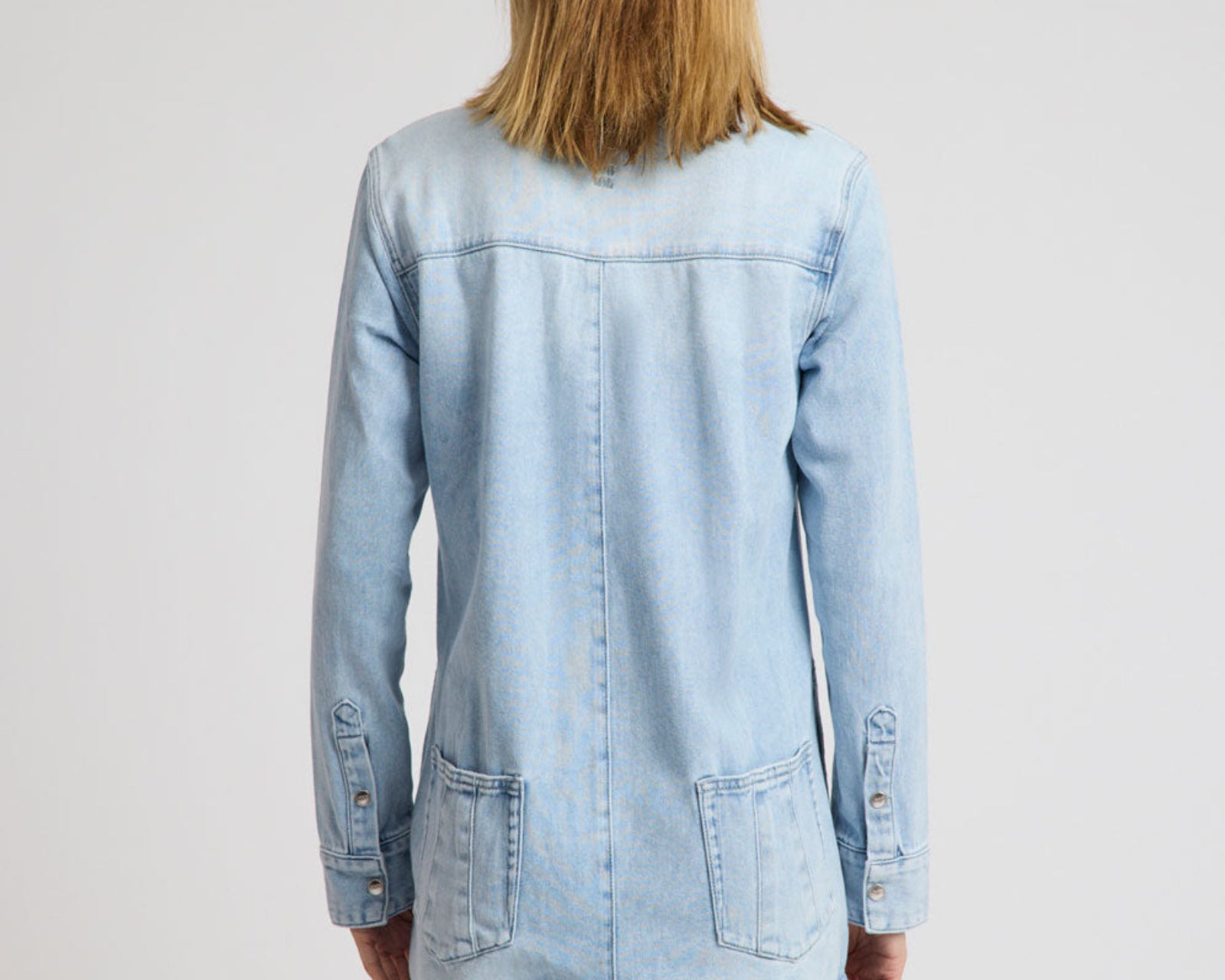 Prophecy Denim Jumpsuit - Blue Latte