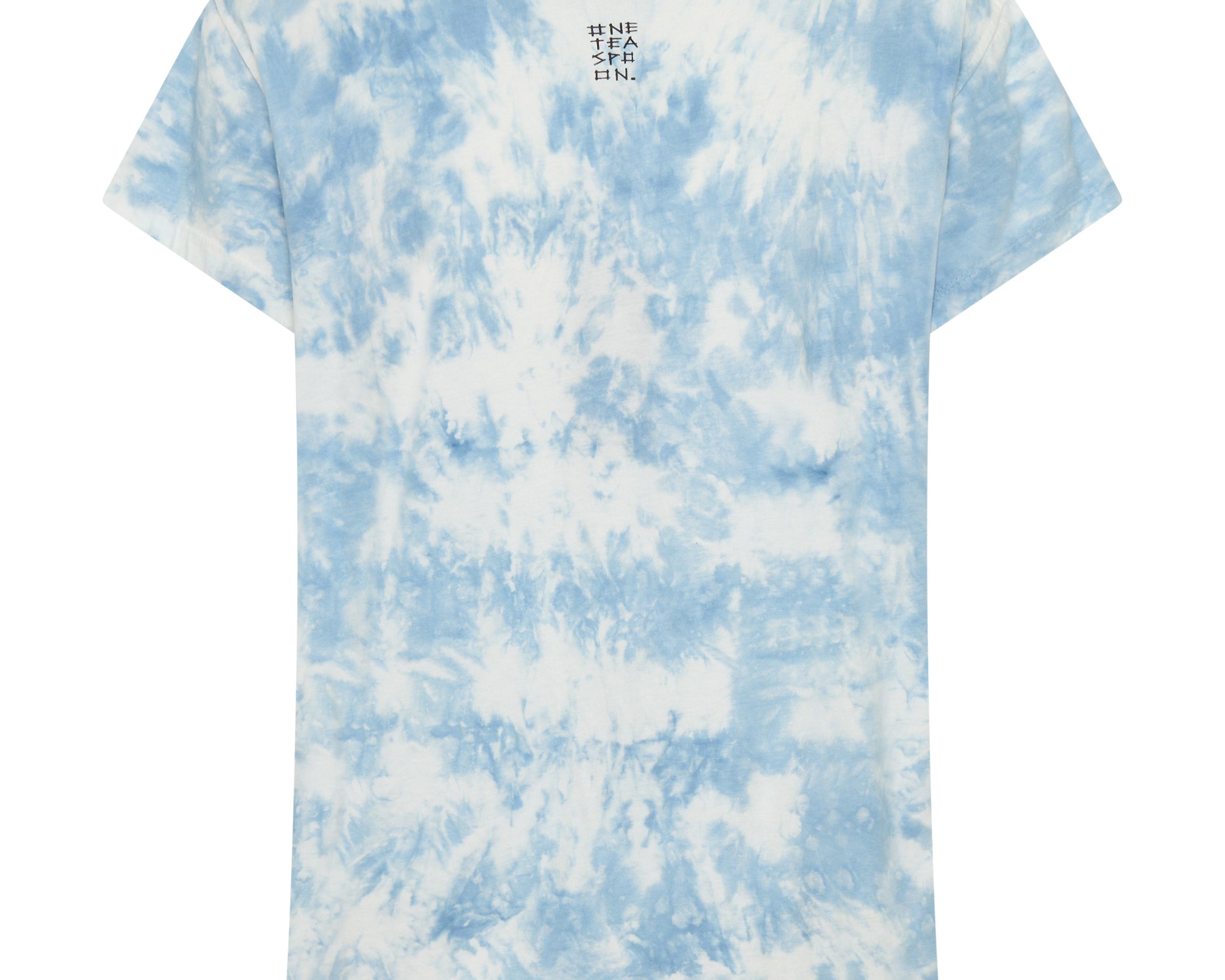 Heart Tie Dye Classic Tee - Faded Blue