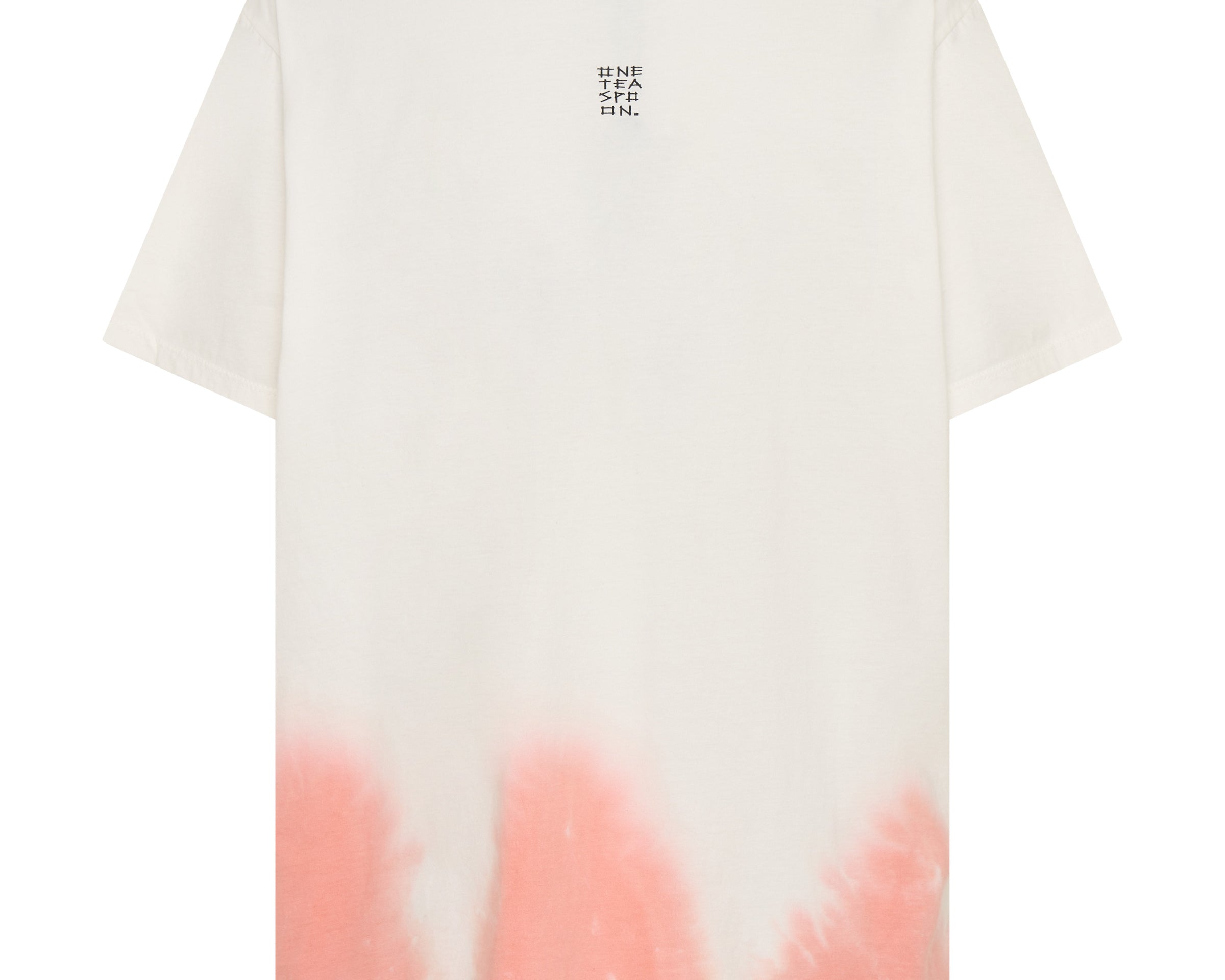 Love Dip Dye Boyfriend Tee - White