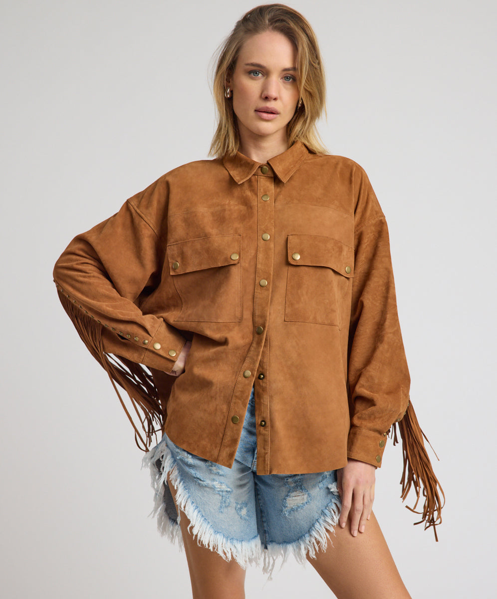 ジャケット・アウター theredthread S suede cutout jacket THEREDTHREAD / ザレッドスレッド】S suede cutout jacket