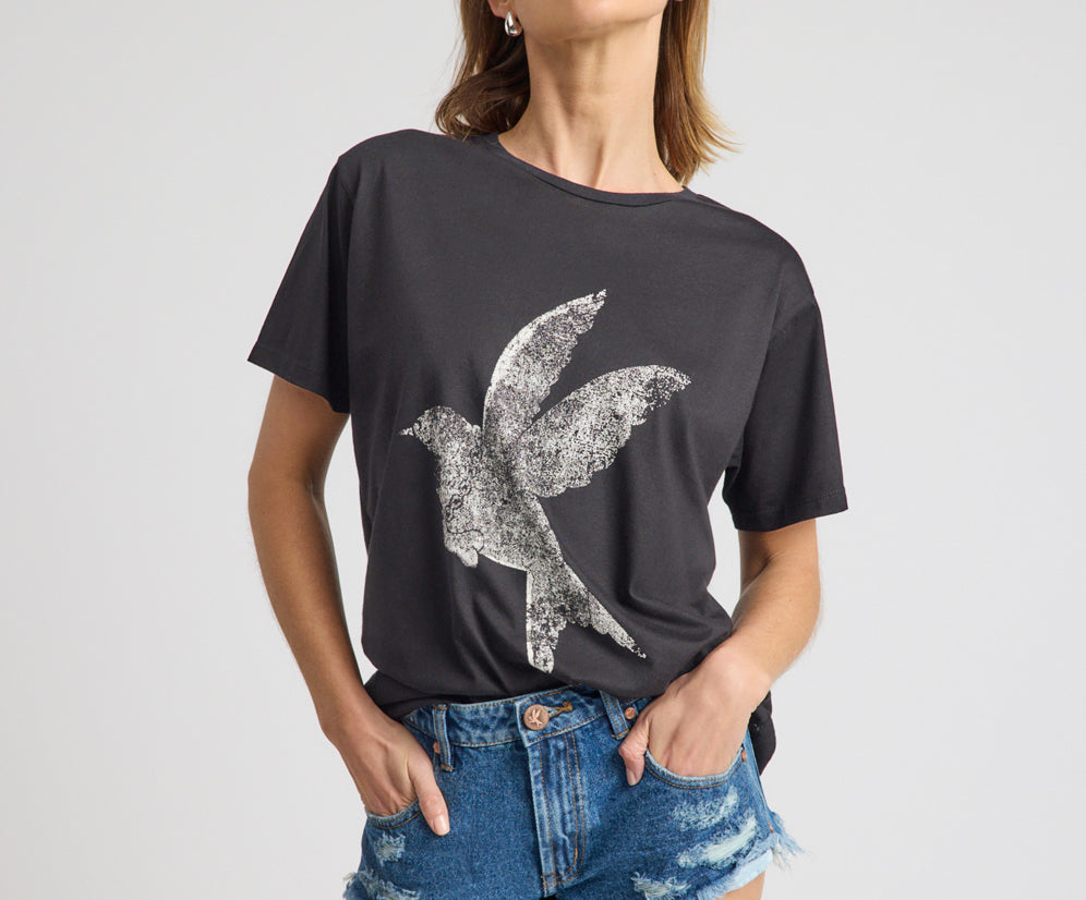 Renegades High Waist Denim Shorts - Badlands Blue