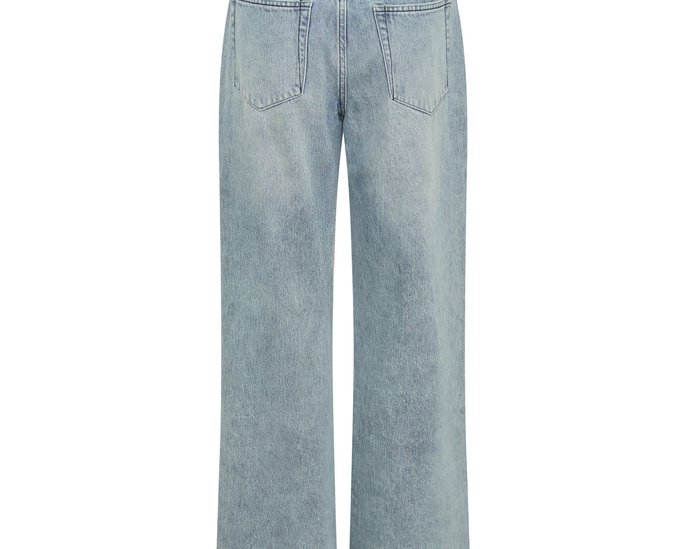 25th Anniversary Limited Edition Jackson Mid Waist Wide Leg Studded Denim Jeans - Salty Dog