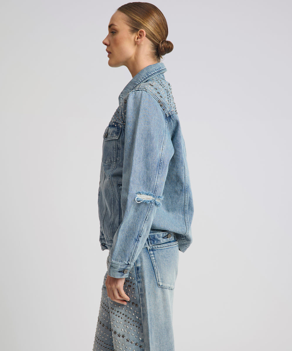 25Th Anniversary Limited Edition Trucker Studded Denim Jacket