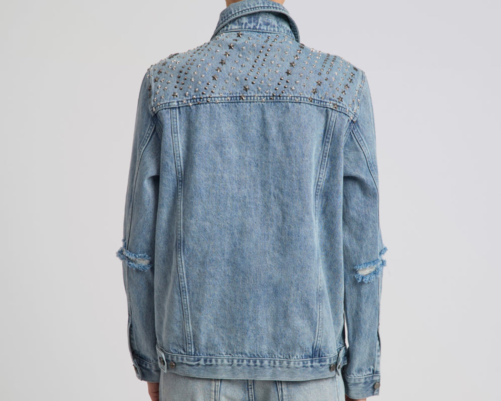 25th Anniversary Limited Edition Trucker Studded Denim Jacket - Salty Dog