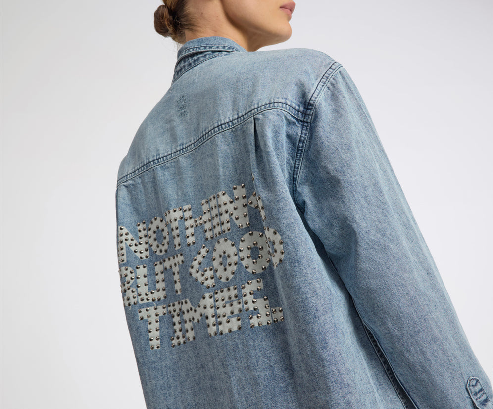 25th Anniversary Limited Edition Everyday Studded Denim Shirt - Salty Dog