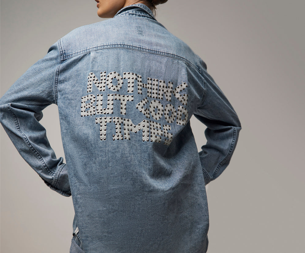 25th Anniversary Limited Edition Everyday Studded Denim Shirt - Salty Dog