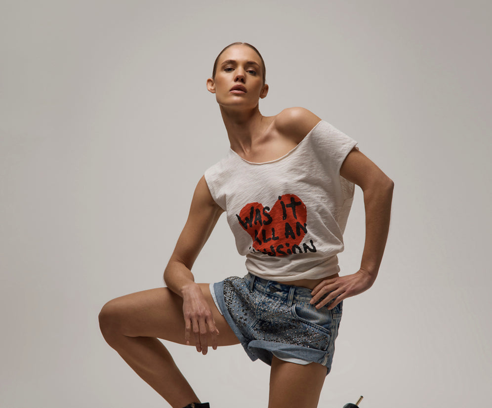 25th Anniversary Was It All An Illusion Tee - White