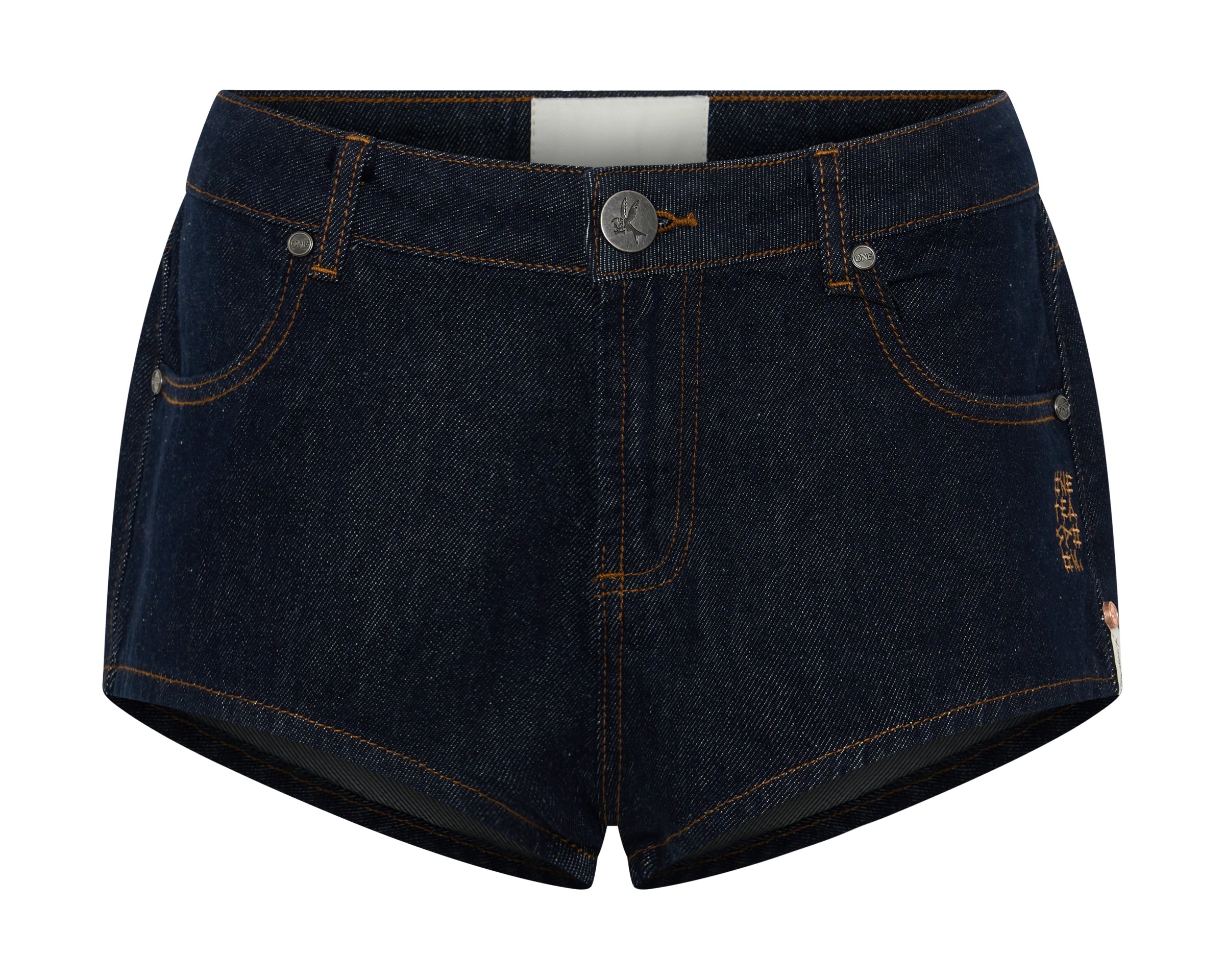 Nomad Low Waist Micro Denim Mini Shorts - Raw Indigo