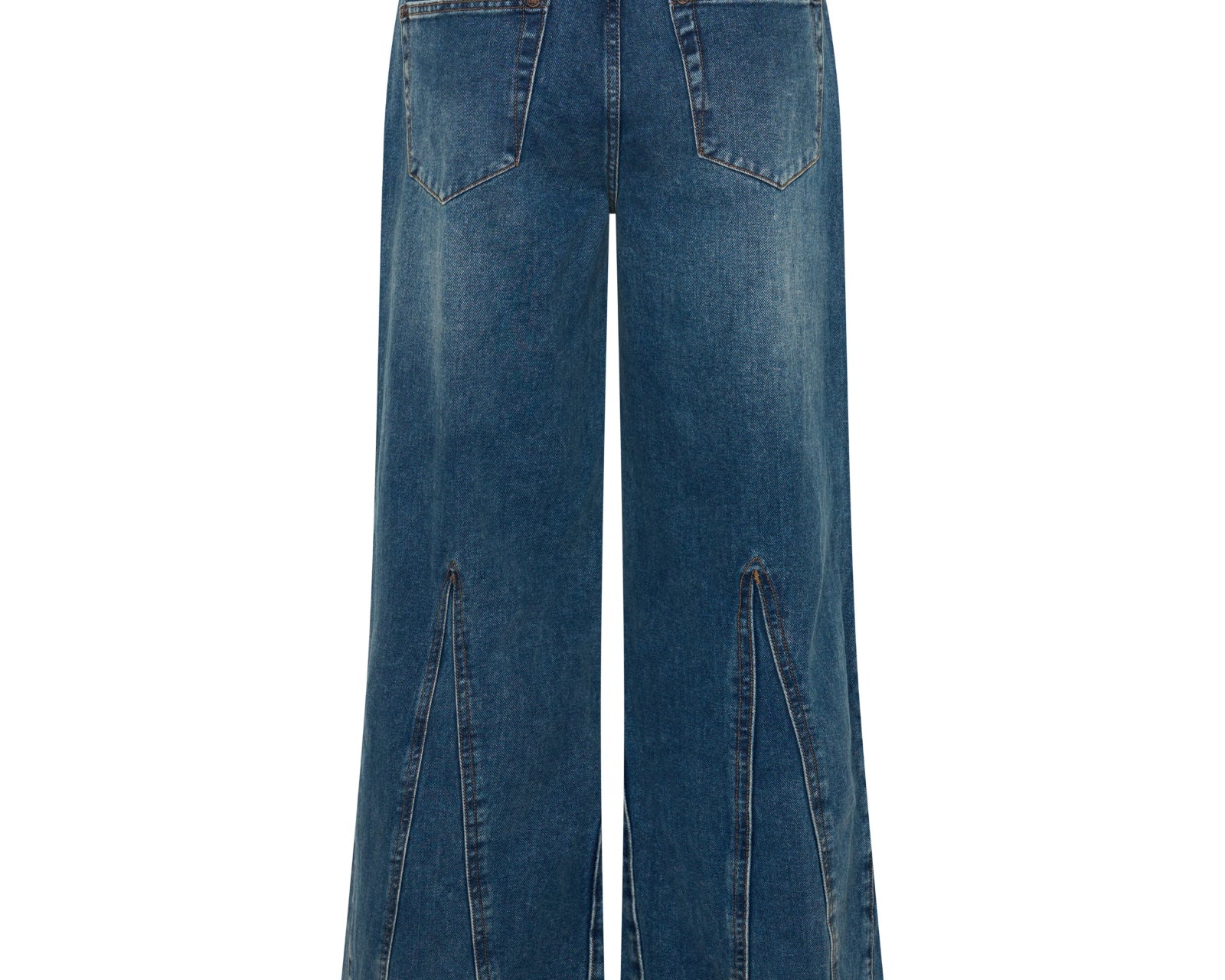 Cruisers Mid Waist Bootcut Flare Denim Jeans - Rodeo Blue