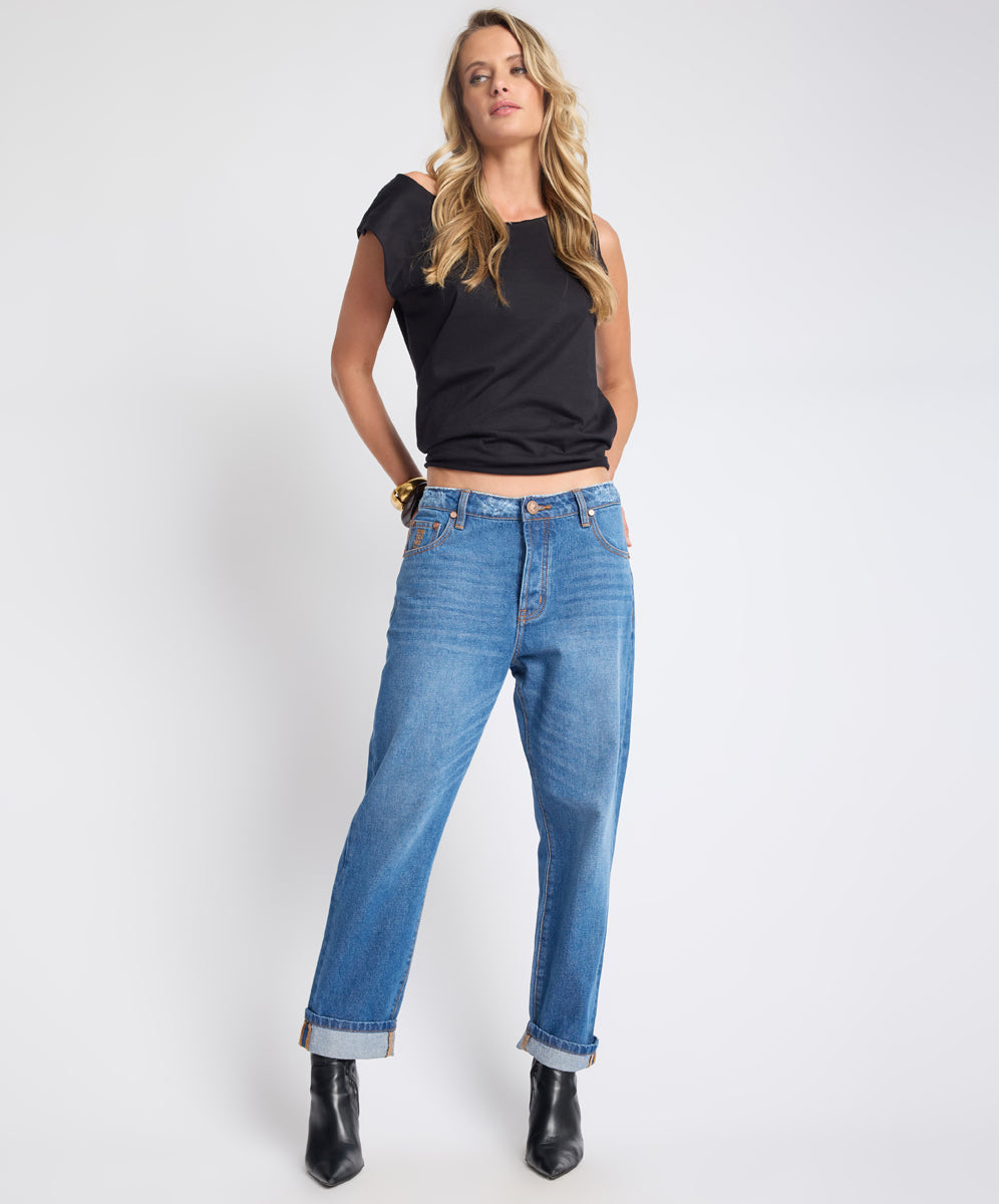 Women's Relaxed Fit Boyfriend Jeans - One Teaspoon USA