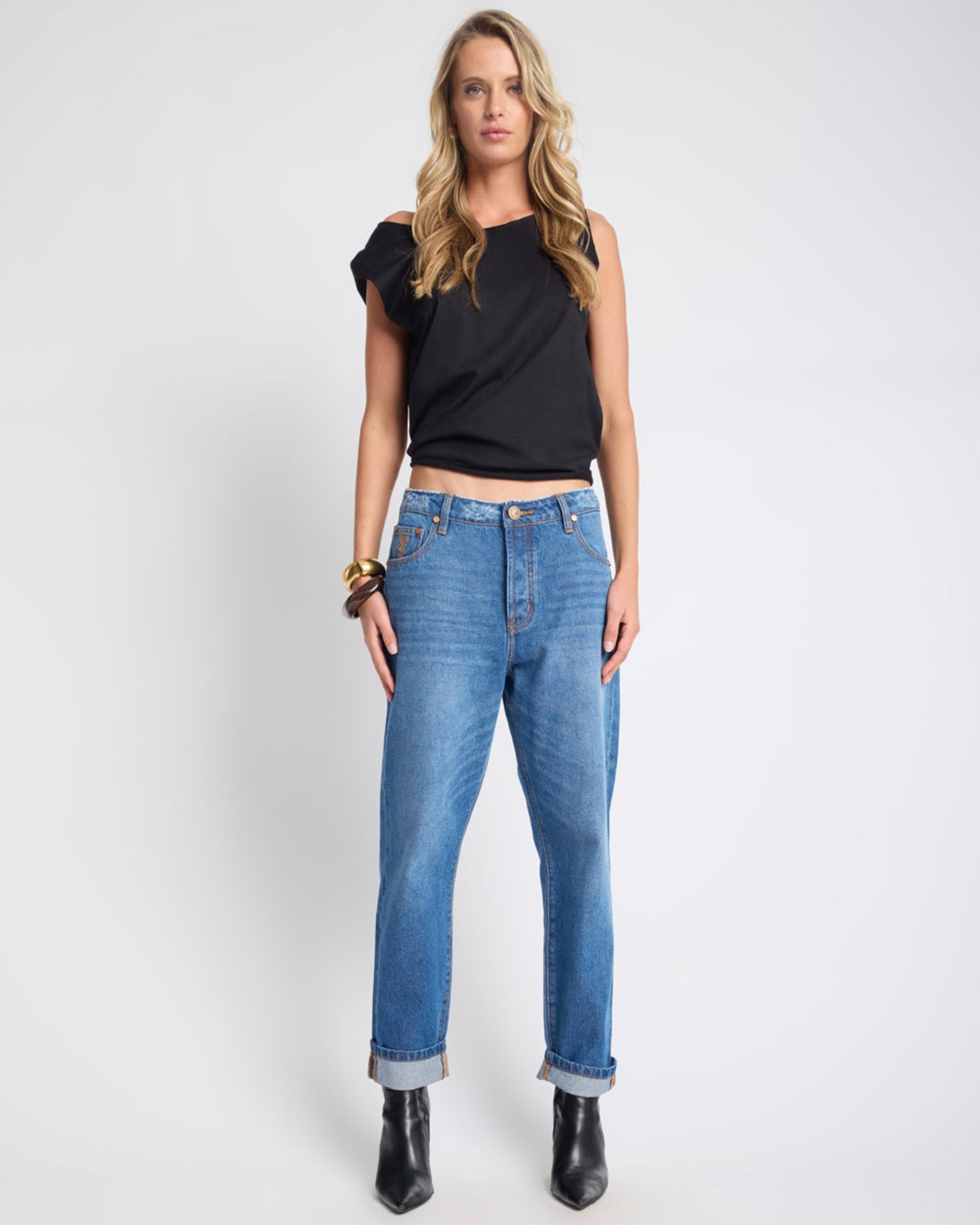 Women's Relaxed Fit Boyfriend Jeans - One Teaspoon USA