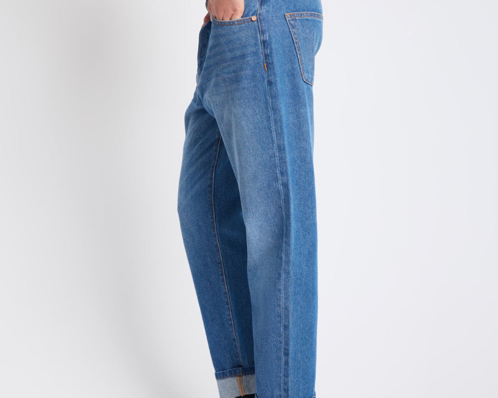 Bandits Low Waist Boyfriend Denim Jeans - Pacifica Blue