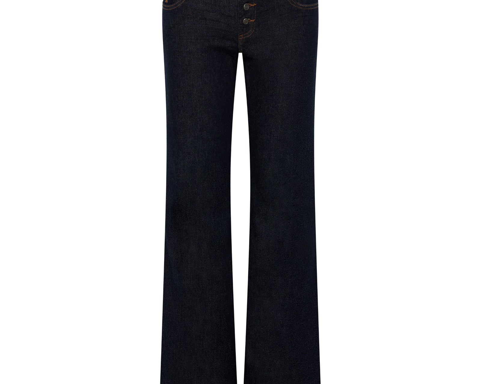 Alice Low Waist Bootcut Denim Jeans - Raw Indigo