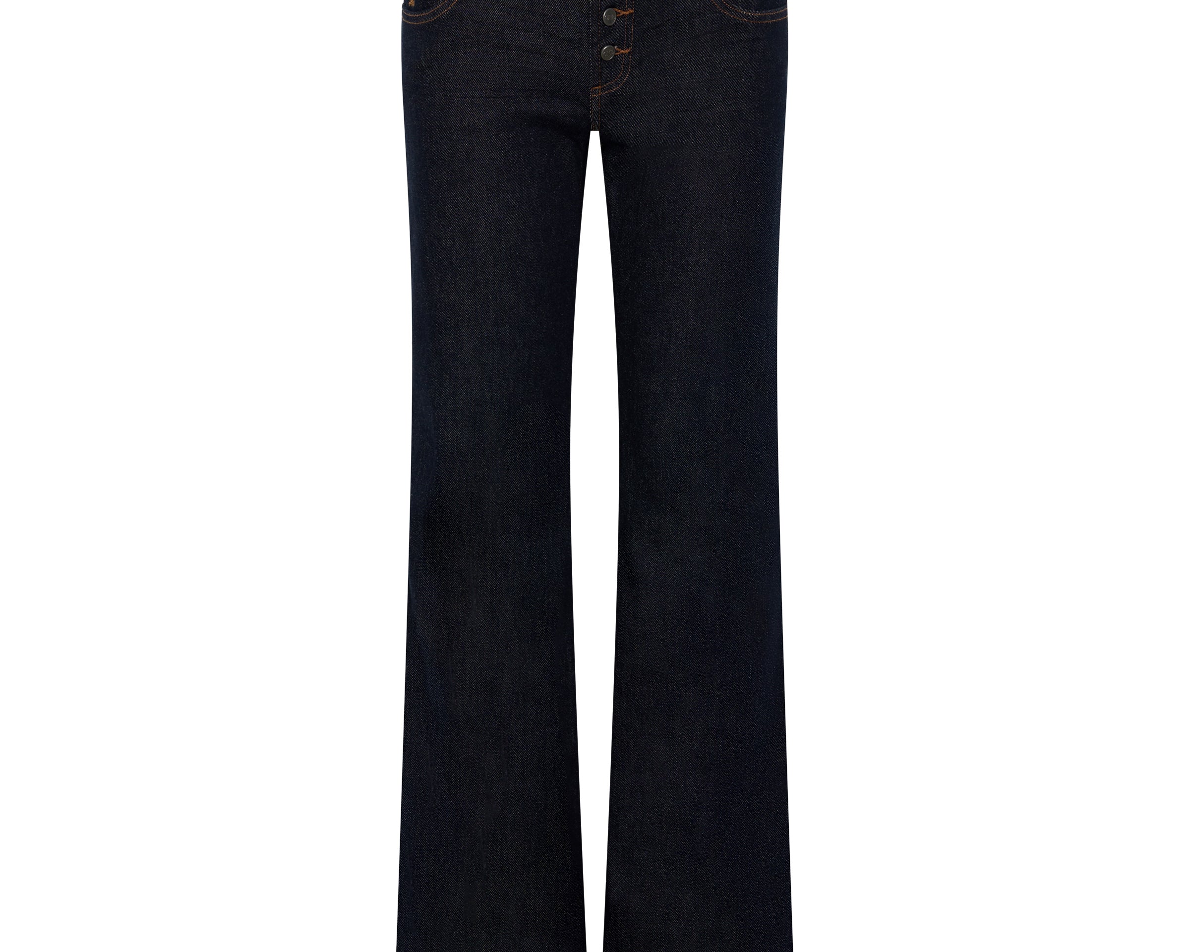 Alice Low Waist Bootcut Denim Jeans - Raw Indigo