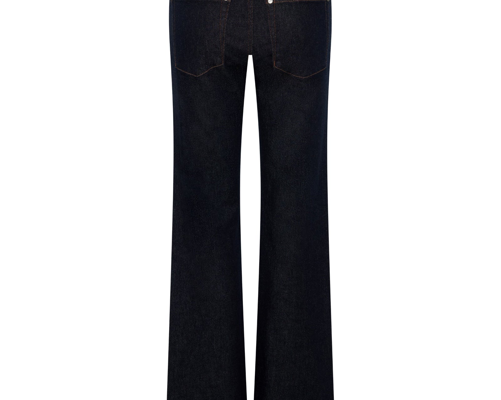 Alice Low Waist Bootcut Denim Jeans - Raw Indigo