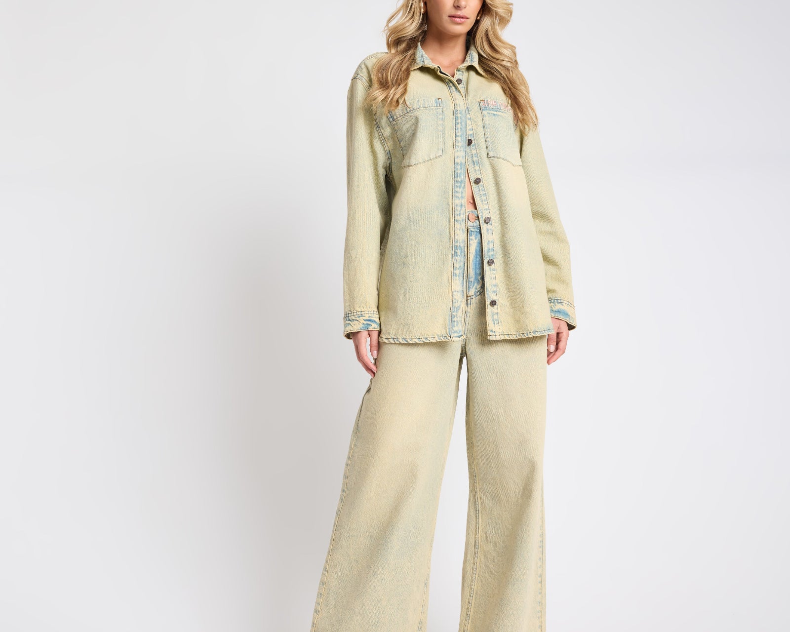 Spirit Drifter Shacket - Blue Sand