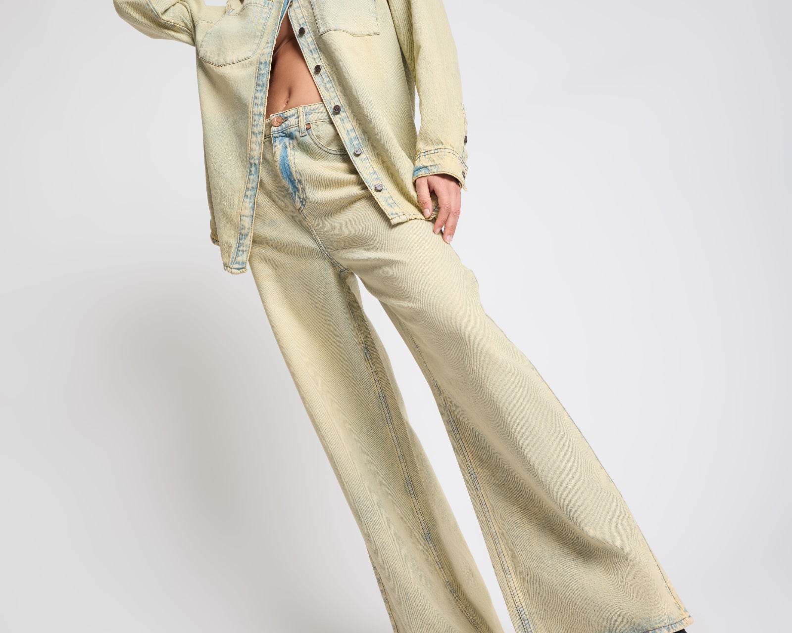 Spirit Drifter Shacket - Blue Sand