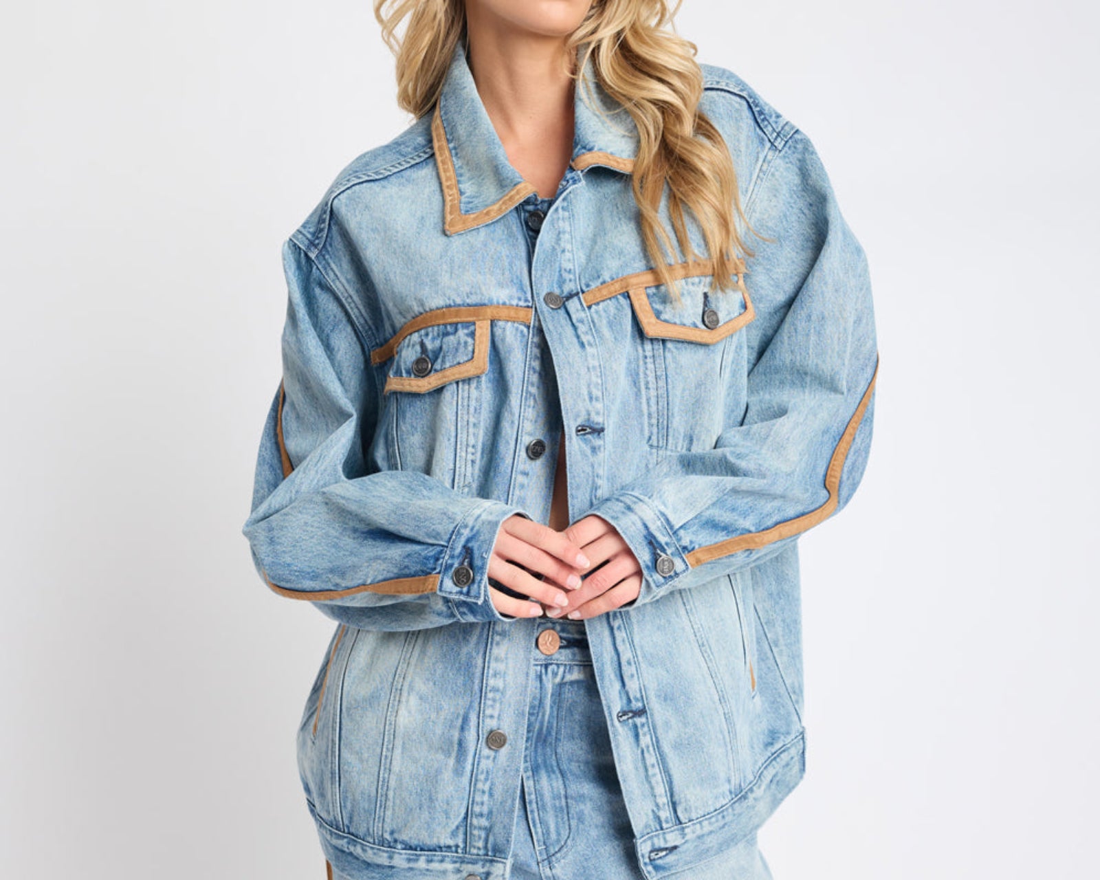 Rodeo Queen Boyfriend Denim Jacket - Salty Dog