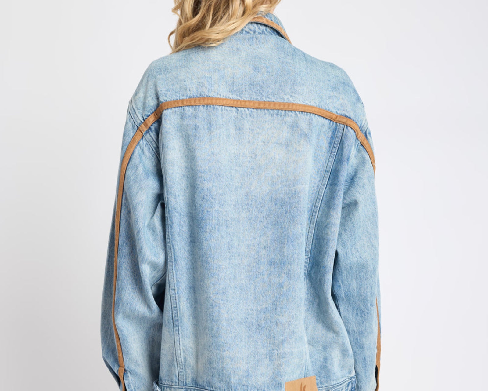 Rodeo Queen Boyfriend Denim Jacket - Salty Dog