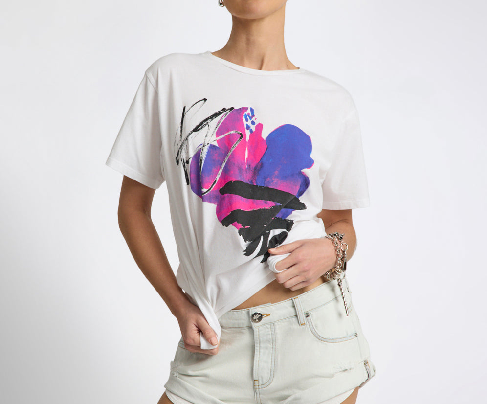 Art Boyfriend Tee - White