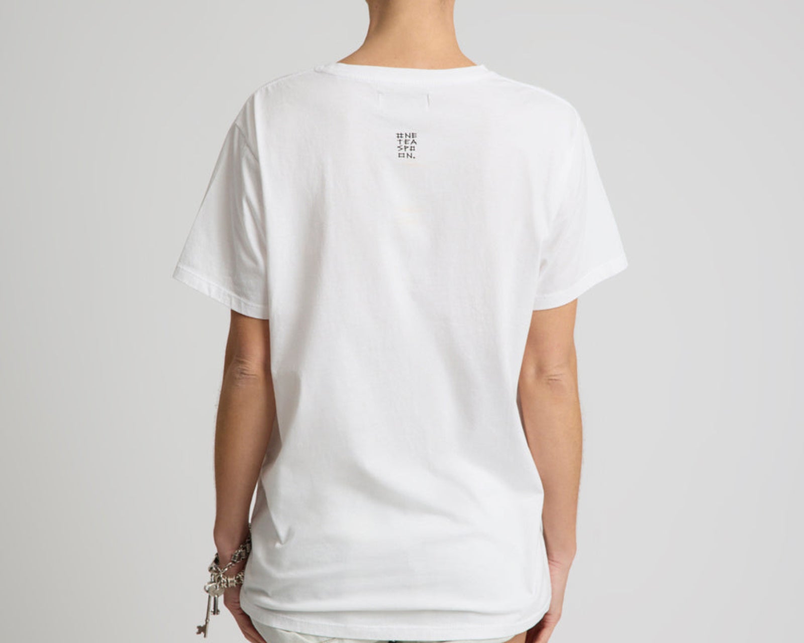Art Boyfriend Tee - White