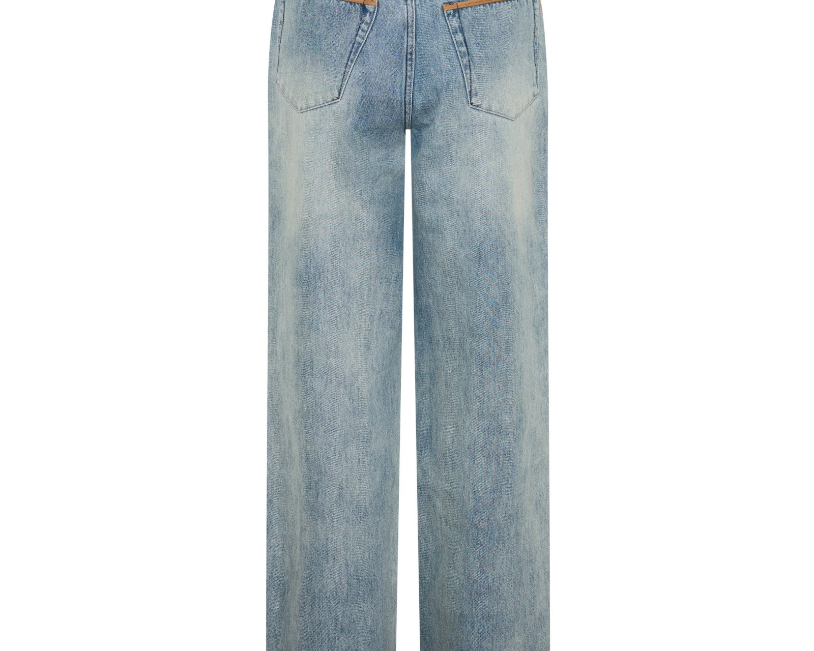 Rodeo Queen Icon High Waist Straight Leg Denim Jeans - Salty Dog