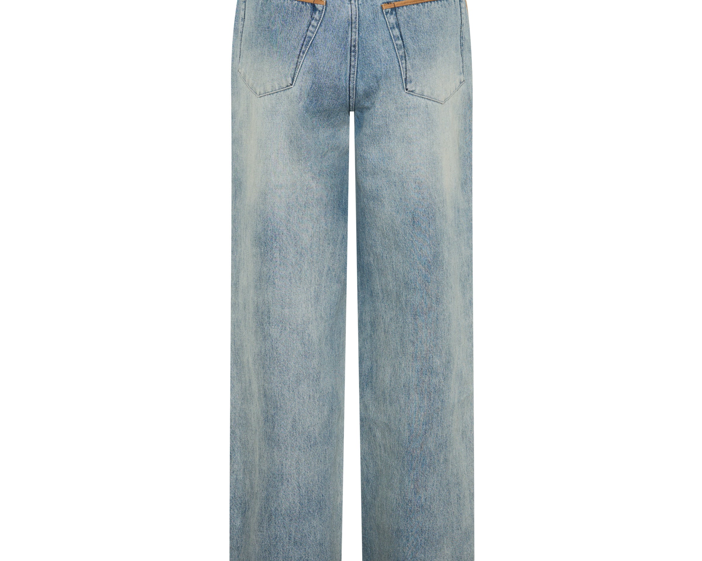 Rodeo Queen Icon High Waist Straight Leg Denim Jeans - Salty Dog