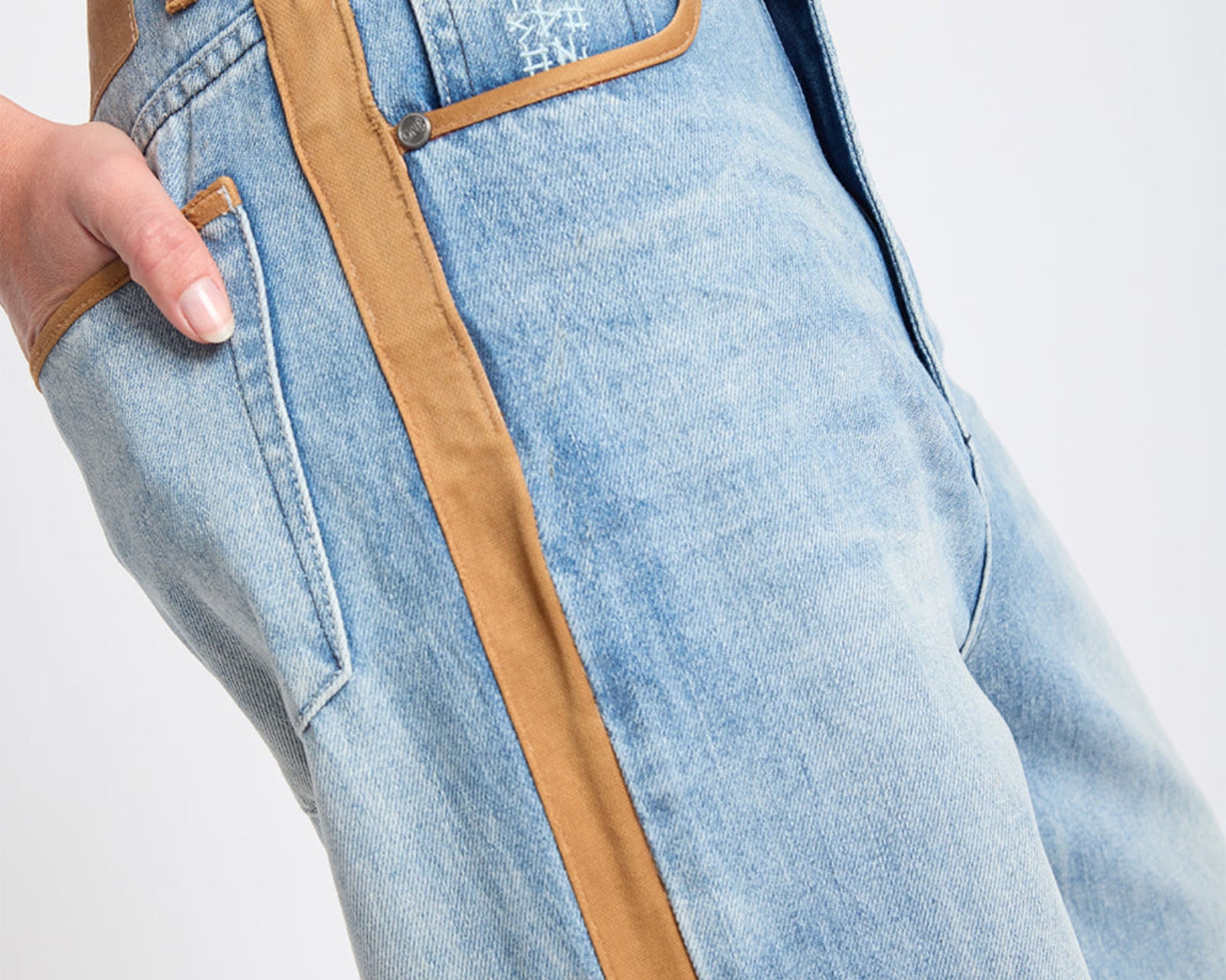 Rodeo Queen Icon High Waist Straight Leg Denim Jeans - Salty Dog