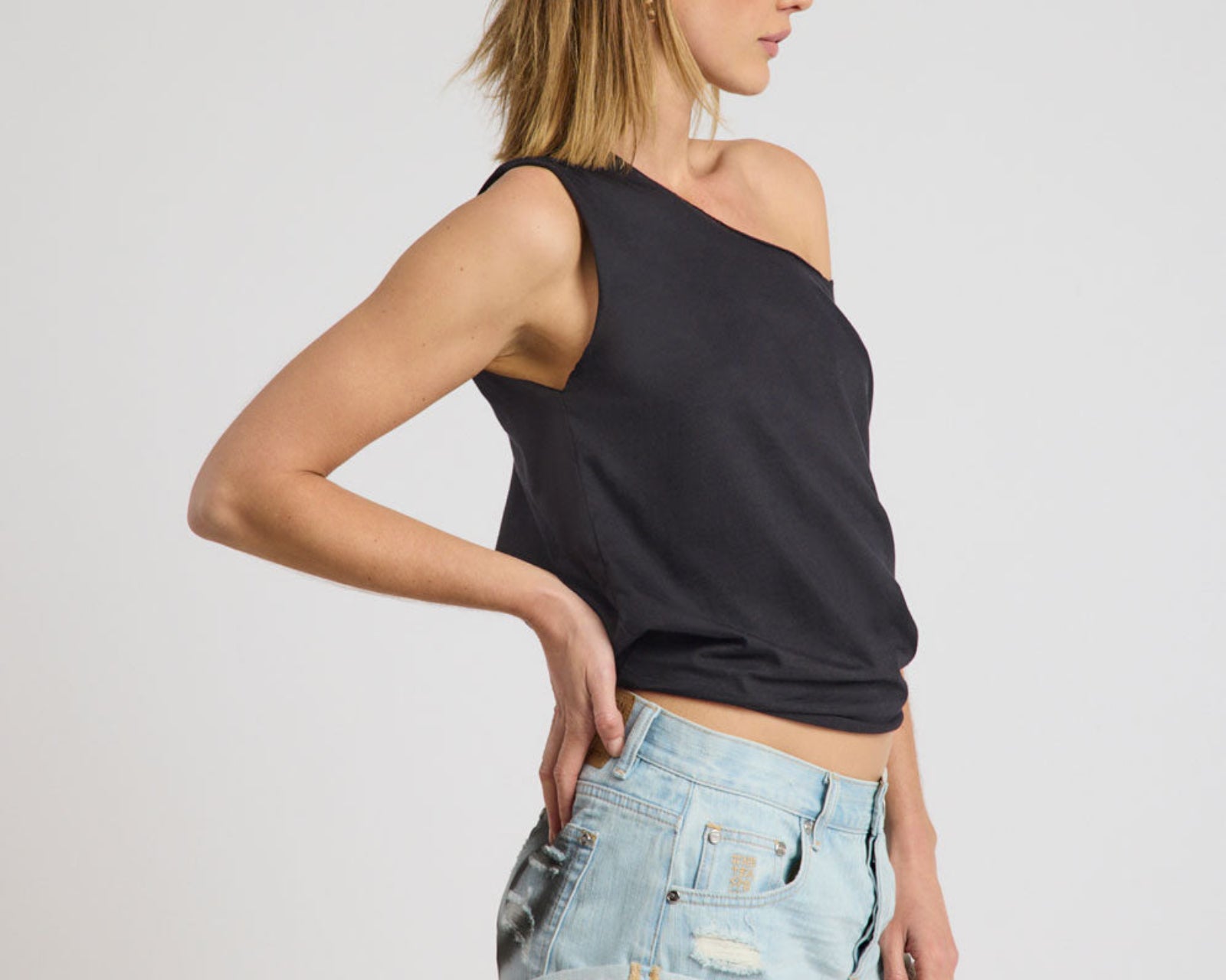 Vintage Tank Top - Black