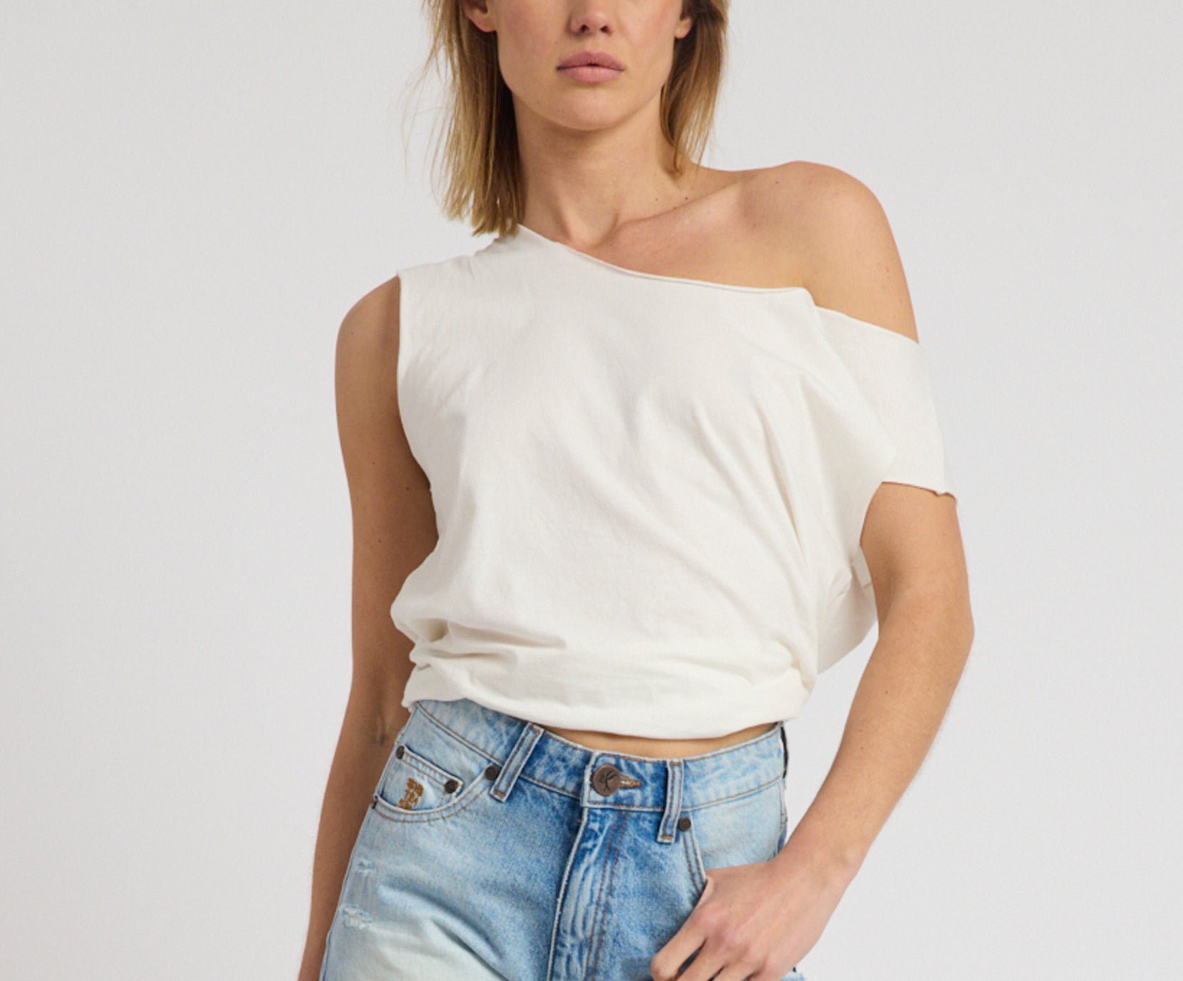 Vintage Tank Top - White