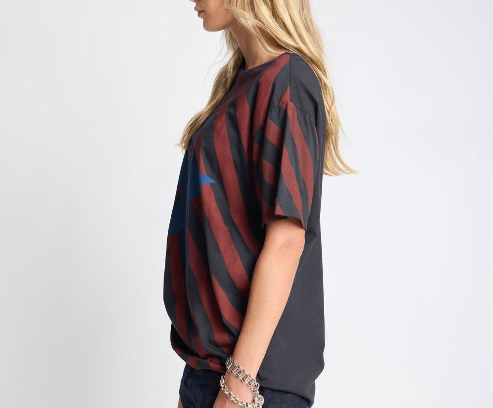 Vintage Ziggy Star Boyfriend Tee - Multi
