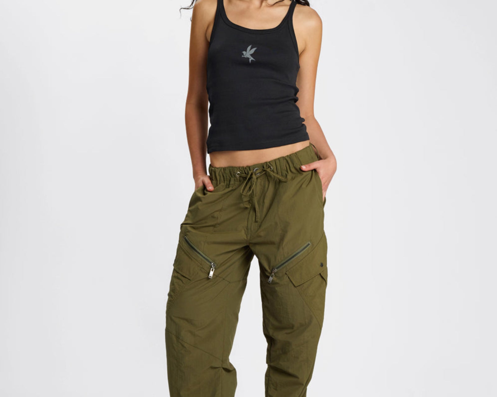 Drift Utility Flight Pants - Khaki