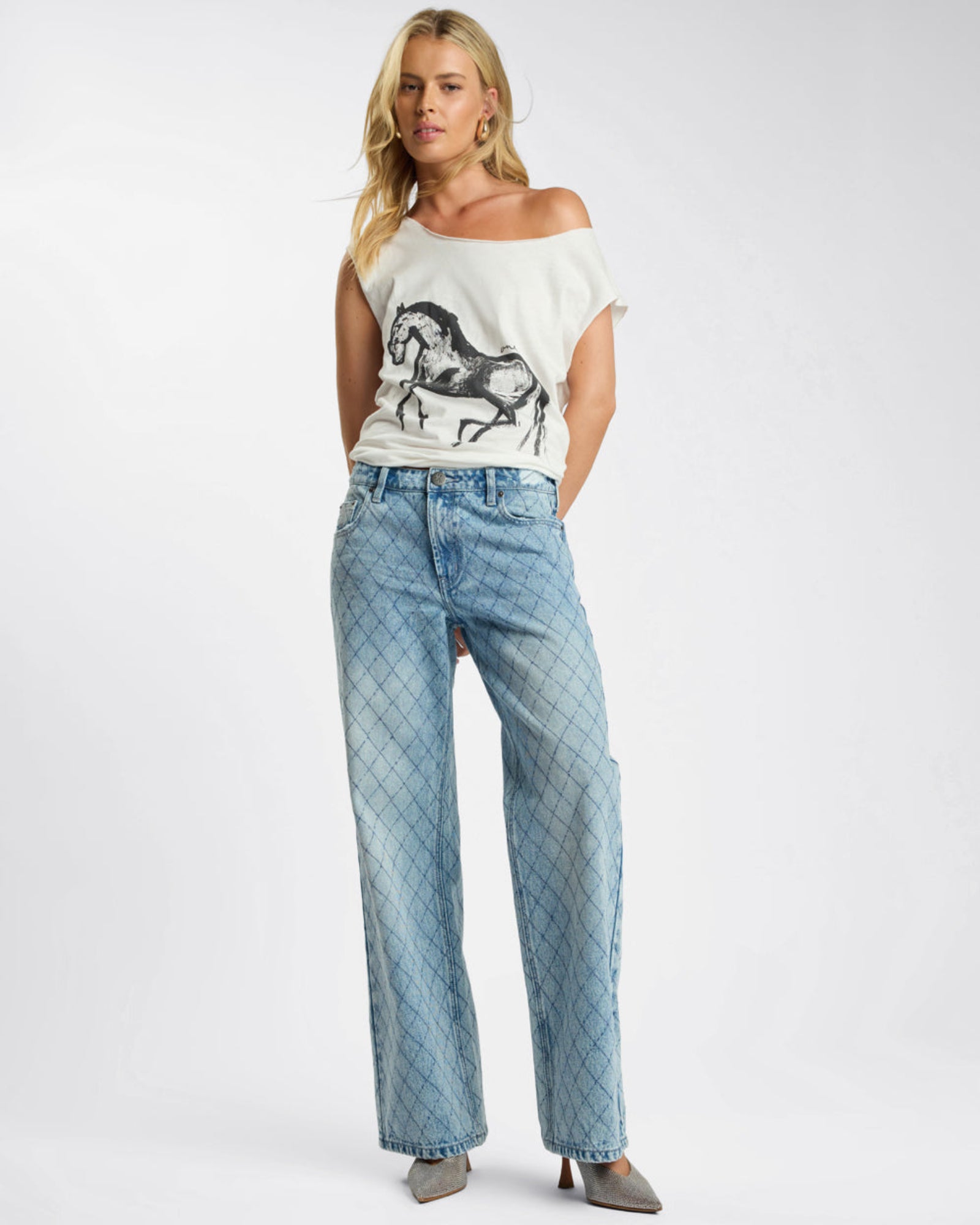 Women's Lowrider Denim Jeans - One Teaspoon USA