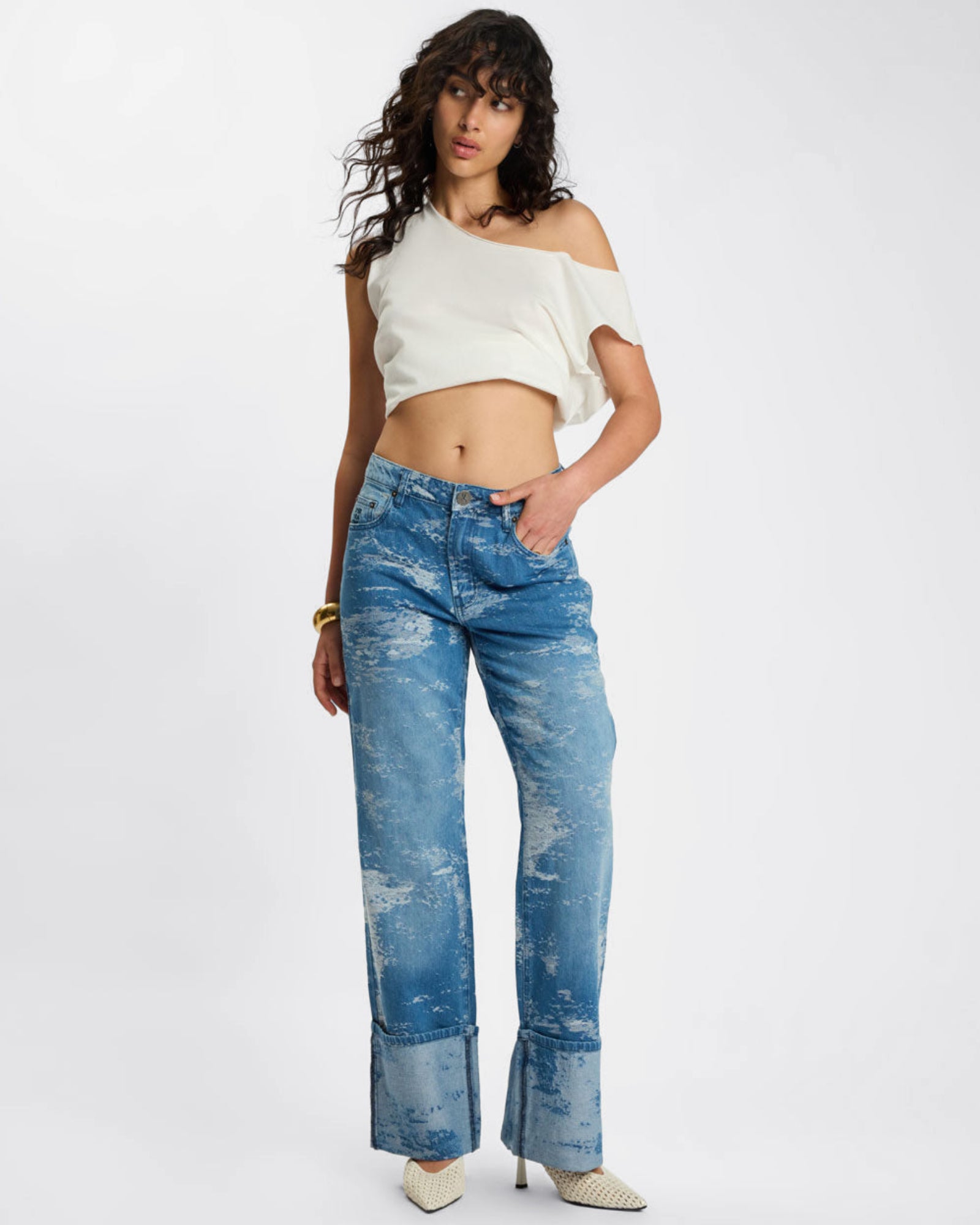 Women's Lowrider Denim Jeans - One Teaspoon USA