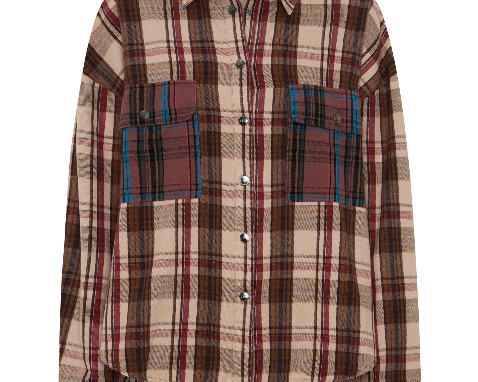 Prairie Check Daria Shirt - Sand Check