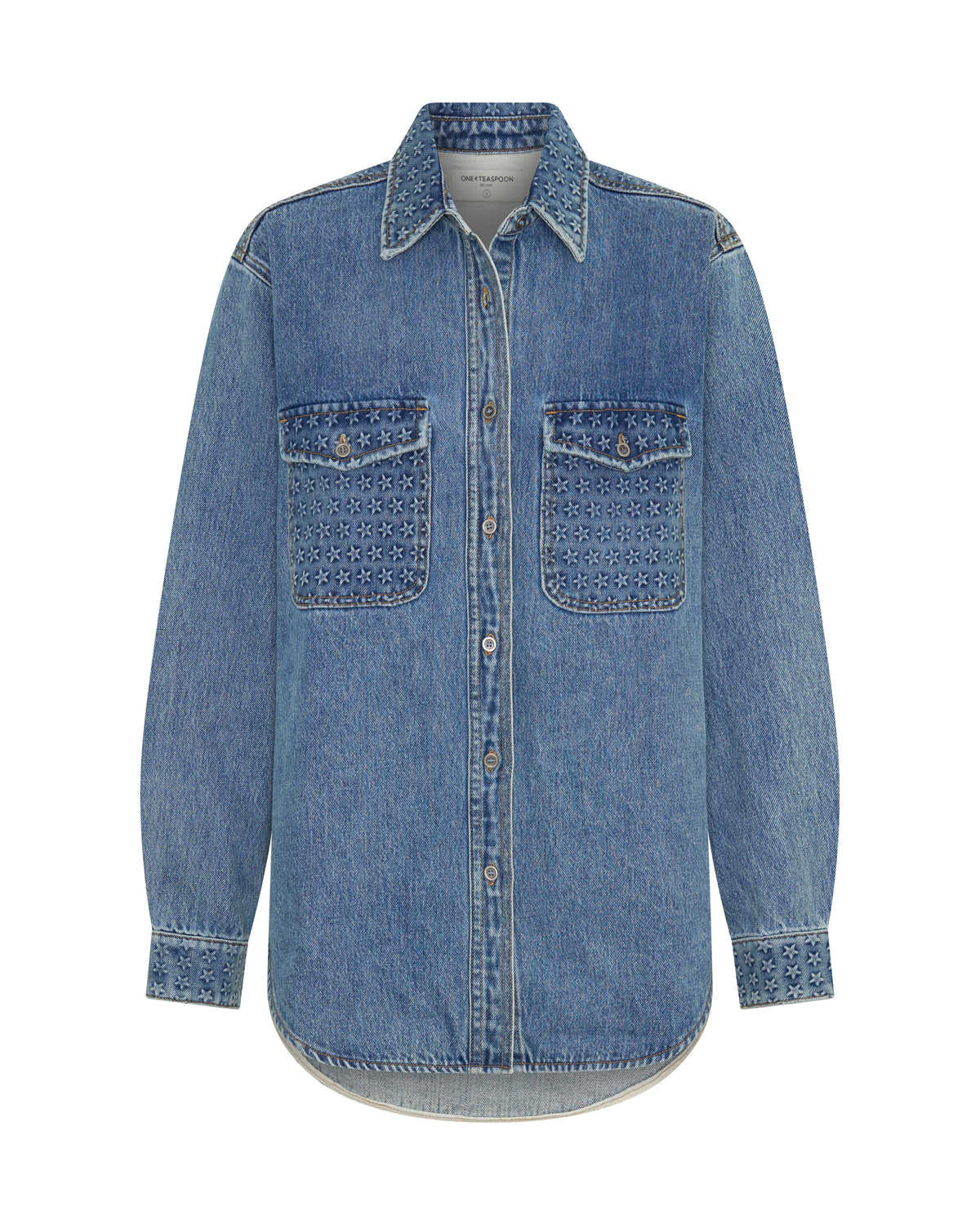 Starlight Everyday Denim Shirt - Salty Dog