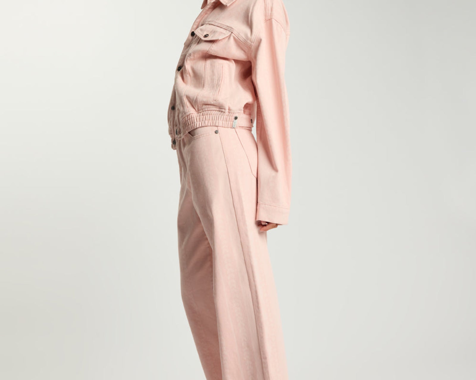 Endless Love Repeat Denim Jacket - Pink Love