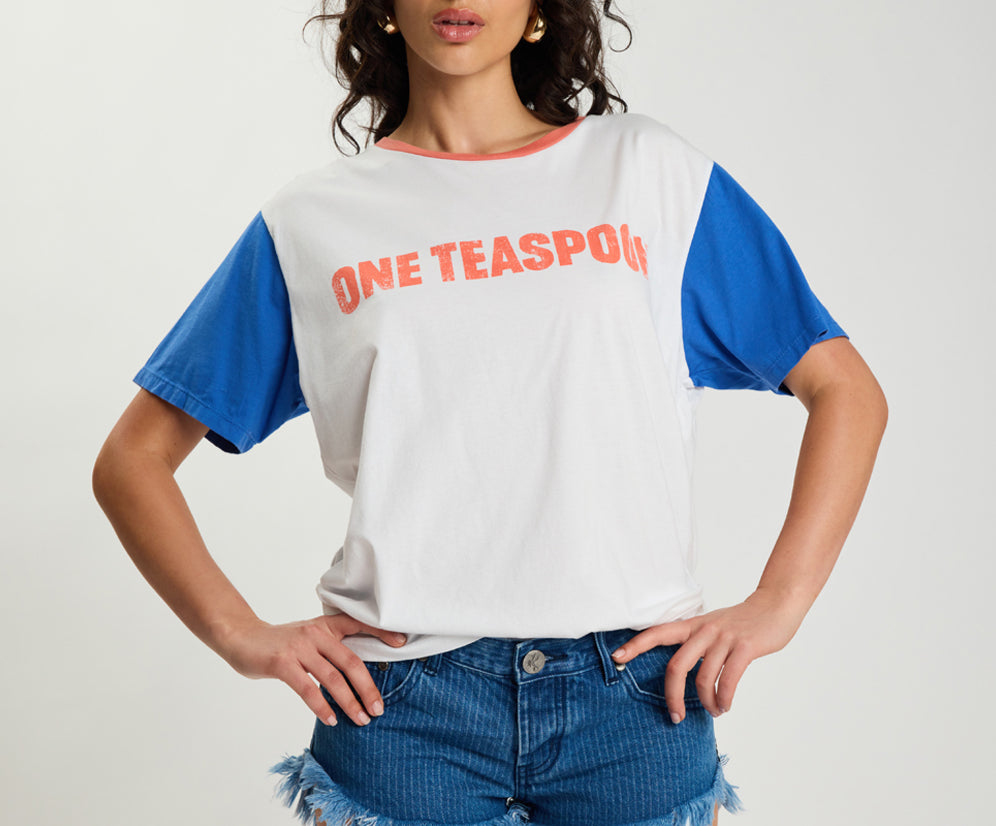 Game Day Boyfriend Tee - White